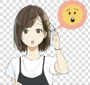  anime  animetyan  tyan  cute  kawaii  ftestickers   Sticker Emojis Anime  HD Png Download