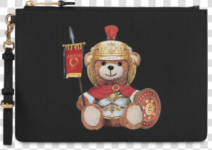 Moschino Roman Teddy Clutch  HD Png Download