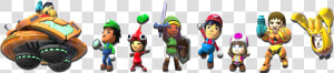 Nintendo Land Characters  HD Png Download