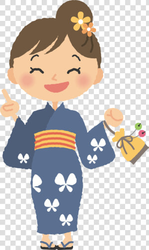 Summer Big Image Png   Japanese Kimono Clipart Png  Transparent Png