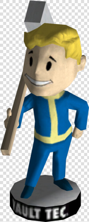 Bobblehead Melee Weapons   Vault Boy Bobblehead Luck  HD Png Download