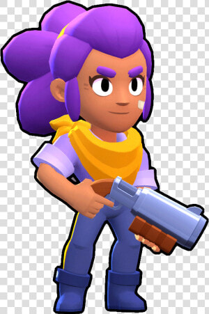 Shelly From Brawl Stars  HD Png Download