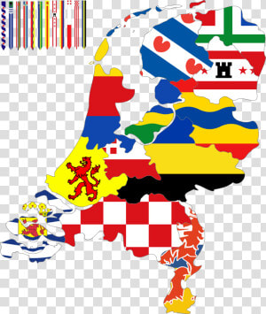 Flags Of Provinces Of The Netherlands   Netherlands Provinces  HD Png Download