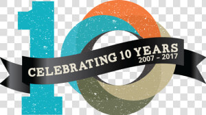 10th Year Anniversary Png Transparent  Png Download