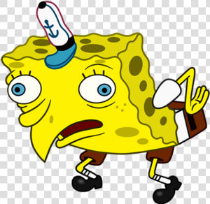 Mocking Spongebob Png   Spongebob Meme Transparent Background  Png Download