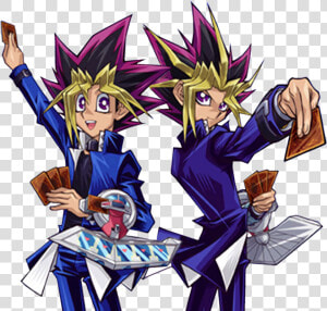 Duel Monsters   Yugi Muto And Atem  HD Png Download