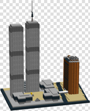 World Trade Center Png   World Trade Center Lego  Transparent Png