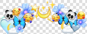  flowers  flowercrown  emojistickers  emoji  emojicrown  HD Png Download