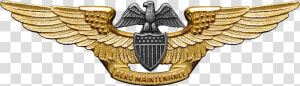 Navy Professional Aviation Maintenance Officer Badge   Professional Aviation Maintenance Officer Insignia  HD Png Download