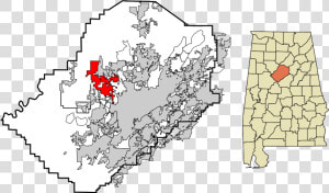 Jefferson County Bessemer Cutoff Map  HD Png Download