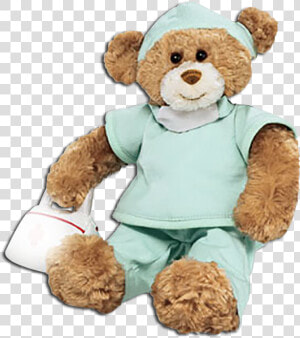 Gund Has Made Beautiful Teddy Bears In Many Styles   Nurse Bear In Scrubs  HD Png Download