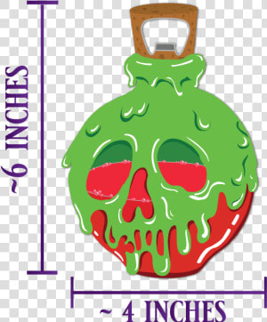 Transparent Poison Apple Png   Transparent Snow White Apple Png  Png Download