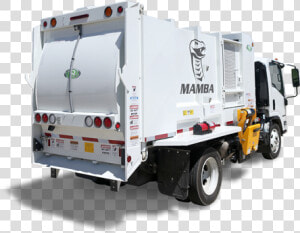 Mamba Satellite Side Loader   Garbage Truck  HD Png Download