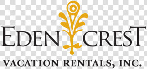 Client Logo   Eden Crest Vacation Rentals Logo  HD Png Download