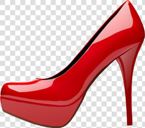 High Heel Png   Red High Heel Transparent  Png Download