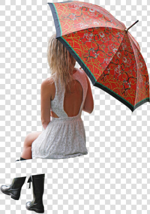 Girl Umbrella Png Clipart   Girl With Umbrella Png  Transparent Png