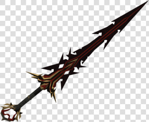 Lucky Zamorak Godsword The Runescape Wiki Png Oblivion   Espada Rpg Png  Transparent Png