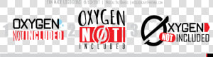 Transparent Oxygen Png   Oxygen Not Included Logo  Png Download