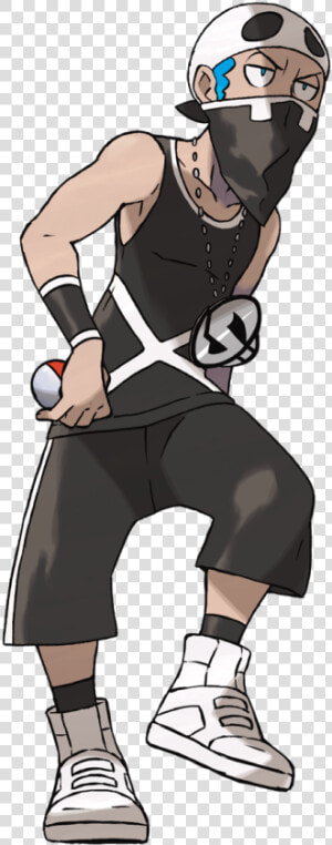 Pokemon Team Skull Grunt  HD Png Download