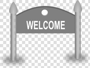 Welcome Sign Board   Welcome Sign Clip Art  HD Png Download