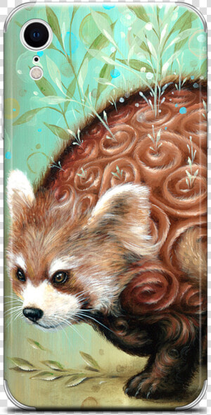 Red Panda Iphone Skin Data Mfp Src   cdn   Mobile Phone  HD Png Download