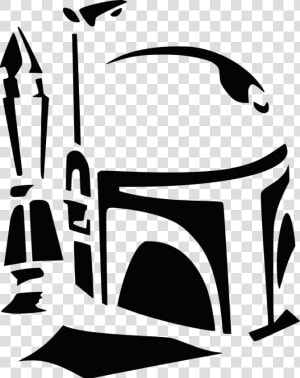 Movies  Personal Use  Bobafett   Boba Fett Pumpkin Carving Stencils  HD Png Download