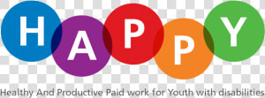 Healthy And Productive Paid Work For Youth With Disabilities   Circle  HD Png Download