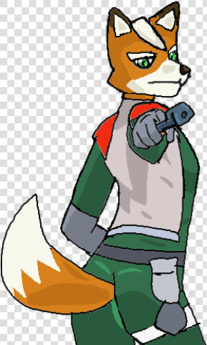 Fox Mccloud Noir   Cartoon  HD Png Download