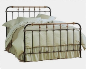 Bed Png Aesthetic   Queen Size Antique Iron Beds  Transparent Png