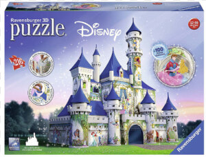 Ravensburger 216pc 3d Puzzle Disney Princesses Castle   Disney Castle 3d Puzzle  HD Png Download