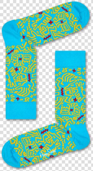 Product Image   Keith Haring Happy Socks  HD Png Download