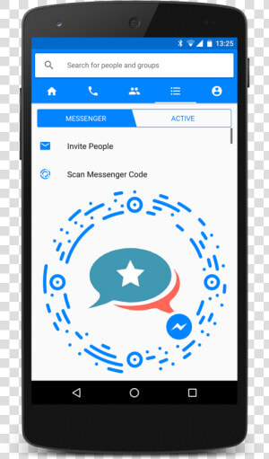 Scan Messenger Code Facebook  HD Png Download