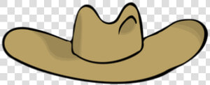 Cowboy Rope Cliparts   Cartoon Cowboy Hat Transparent  HD Png Download