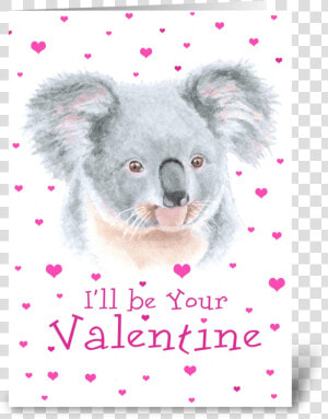 Always And Forever Greeting Card   Koala  HD Png Download