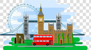 London Directory Main Bus Booth Westminster Bridge   Illustration  HD Png Download