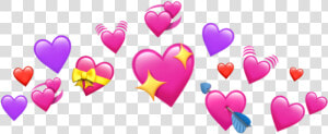 Heart Crown I Made For Anyone To Use   Corona De Corazones Png  Transparent Png