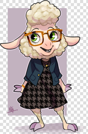 Today’s Prompt For The 100 Day Drawing Challenge Is   Zootopia Bellwether Drawing  HD Png Download