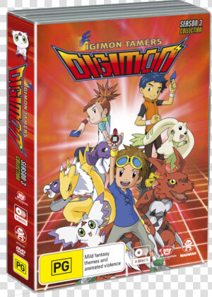 Digimon Tamers Dvd  HD Png Download