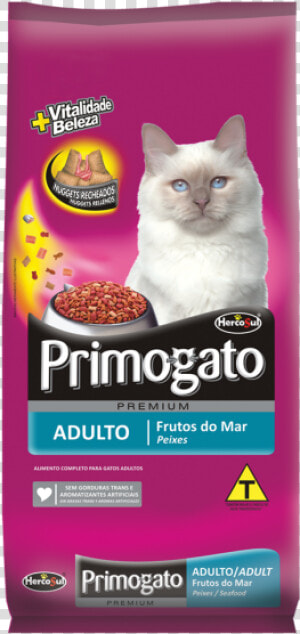 Gatos Adultos   Seafood   Sache Primogato Png  Transparent Png