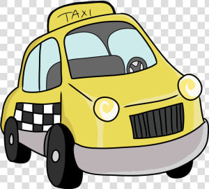 Taxi Clipart Cute   Taxi Clipart No Background  HD Png Download