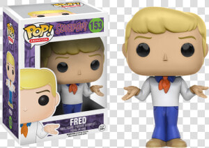 Fred Pop Vinyl Figure   Funko Pop Scooby Doo Fred  HD Png Download