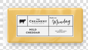 The Creamery Mild Cheddar   Gold  HD Png Download