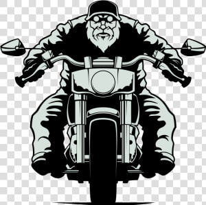 Biker Vector  HD Png Download