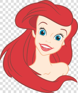 Ariel Png   Disney Princess Ariel Face  Transparent Png