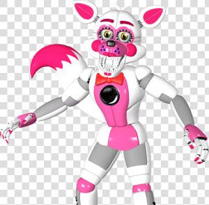 Clip Art Freddy S Rendering Video   Fnaf Sl Funtime Foxy Render  HD Png Download