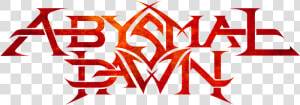 Abysmal Dawn From Ashes   Png Download   Abysmal Dawn  Transparent Png