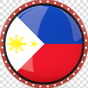 Circle Philippines Flag Logo  HD Png Download