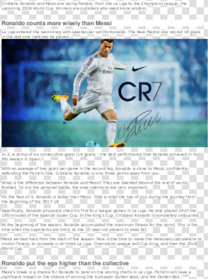 Football Player Cr7 Ronaldo  HD Png Download