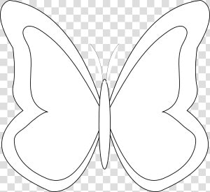 Transparent Butterfly Clipart Black And White   Imagenes De Mariposas Contorno  HD Png Download