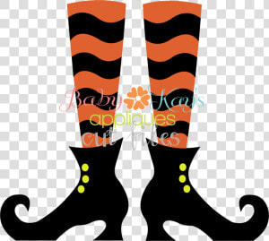 Witch Legs Clip Art   Clipart Witch Legs  HD Png Download